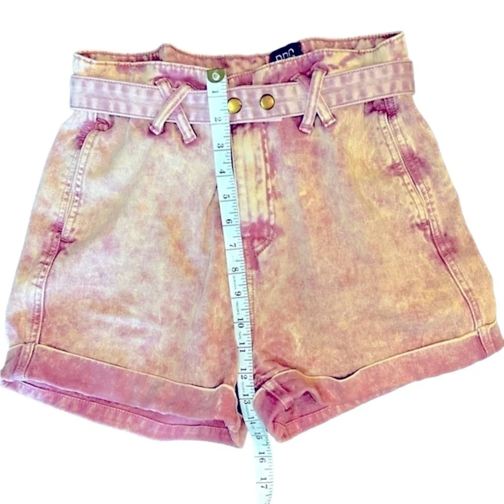 Urban Outfitters BDG Paperbag Cora Belted High-Waisted Short